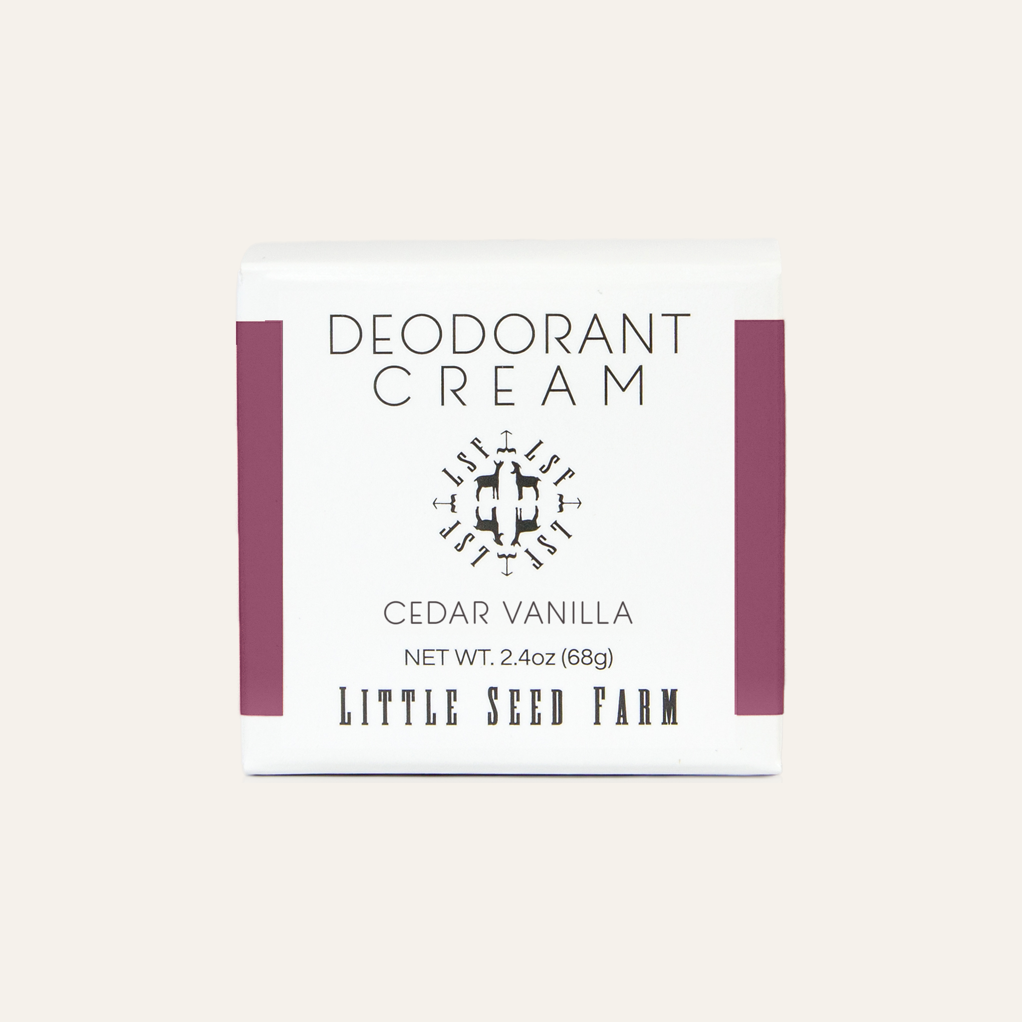 Deodorant Cream - Cedar Vanilla