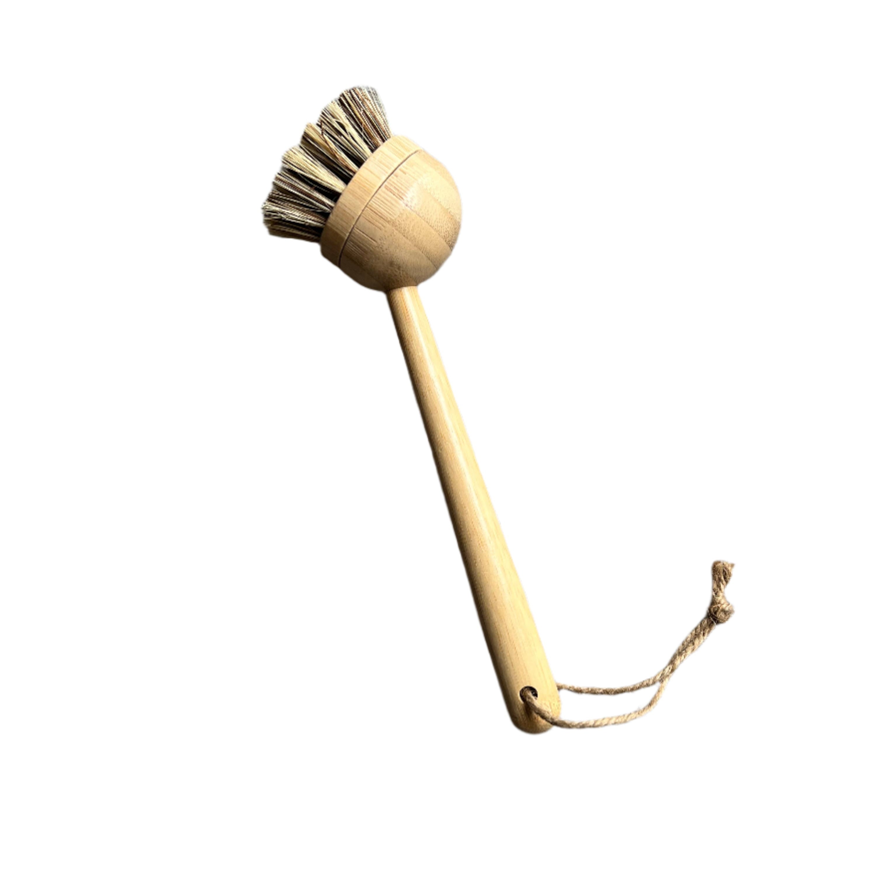 Bamboo and Coconut Dish Brush with replaceable brush head.