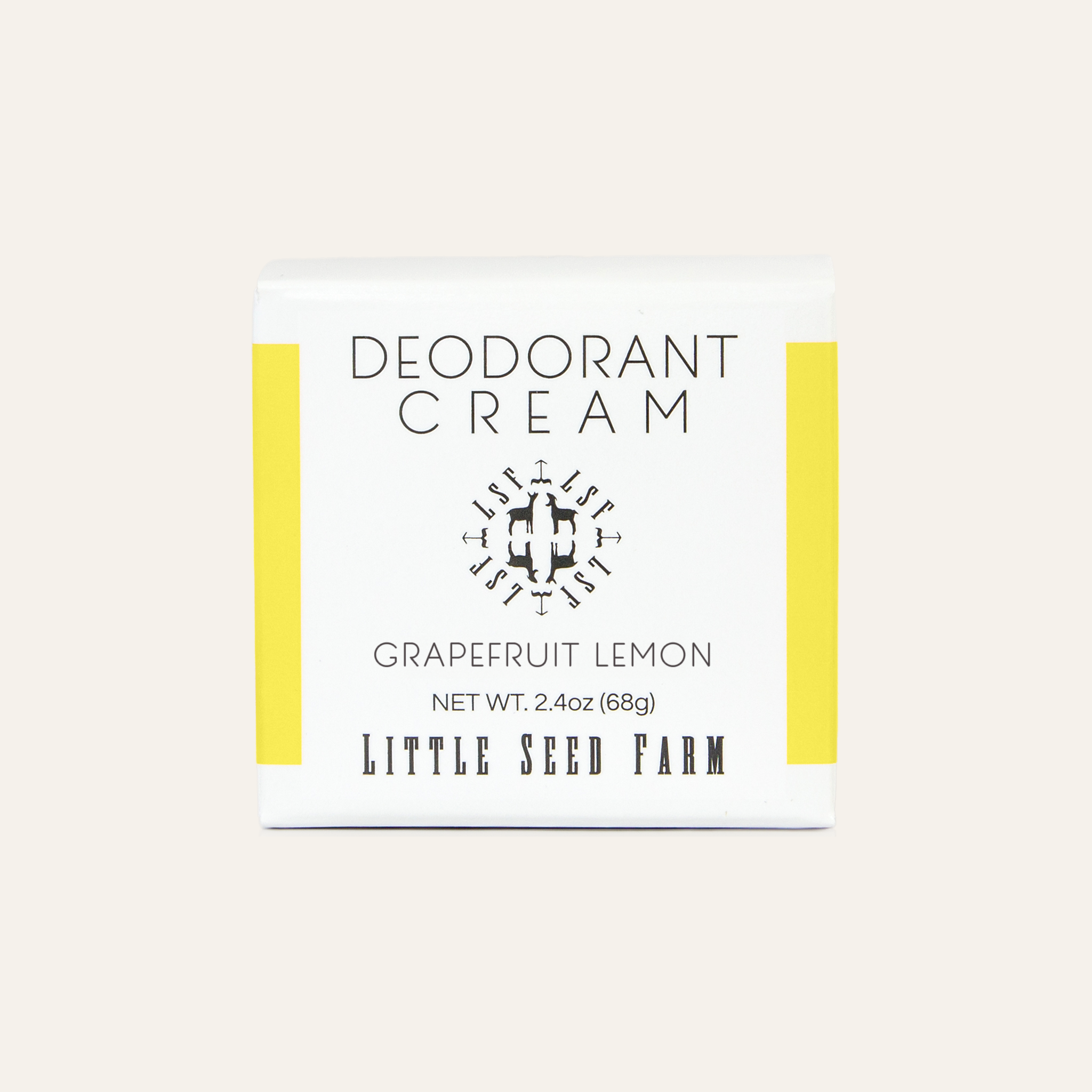Deodorant Cream - Grapefruit Lemon