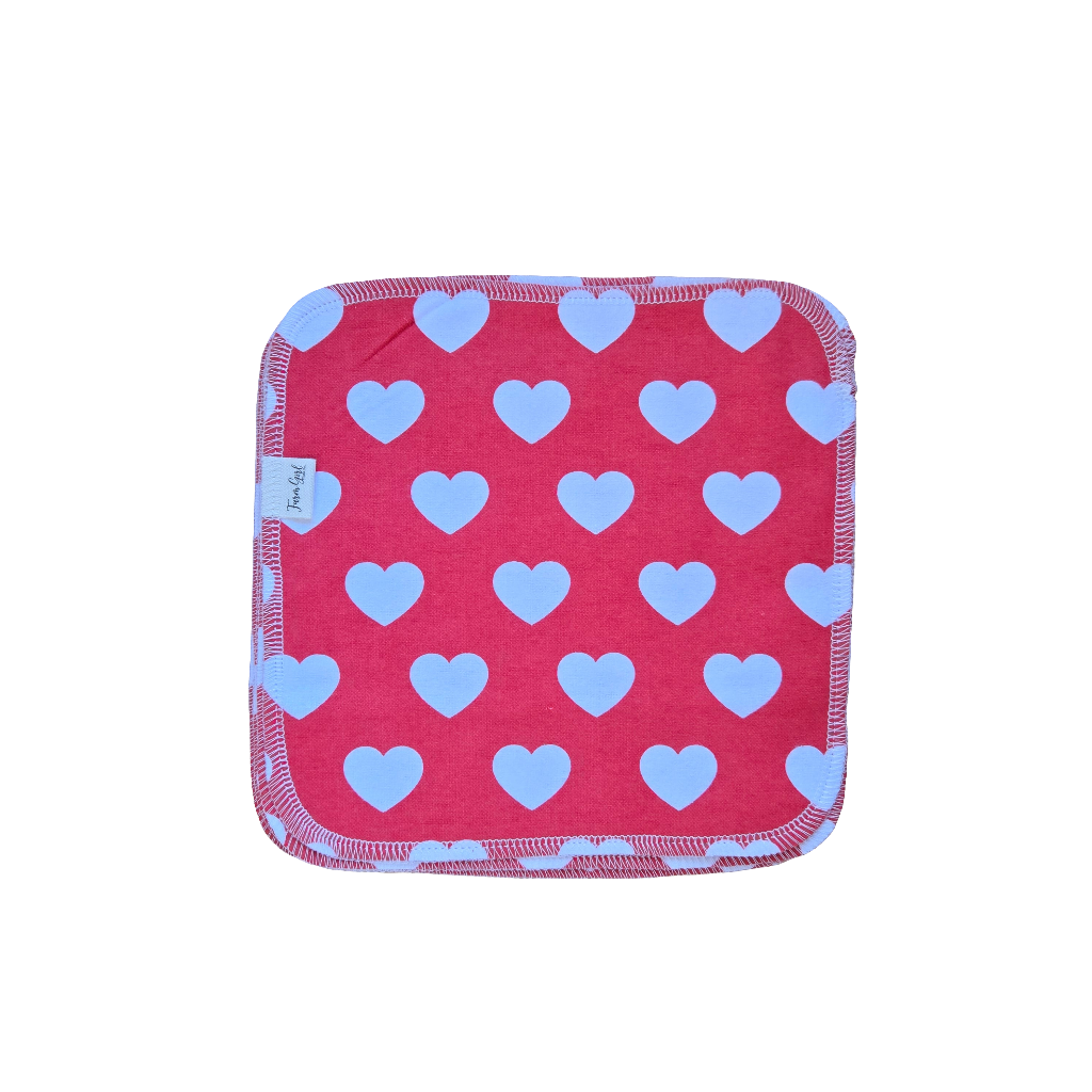 Cloth Napkins | Valentine Hearts