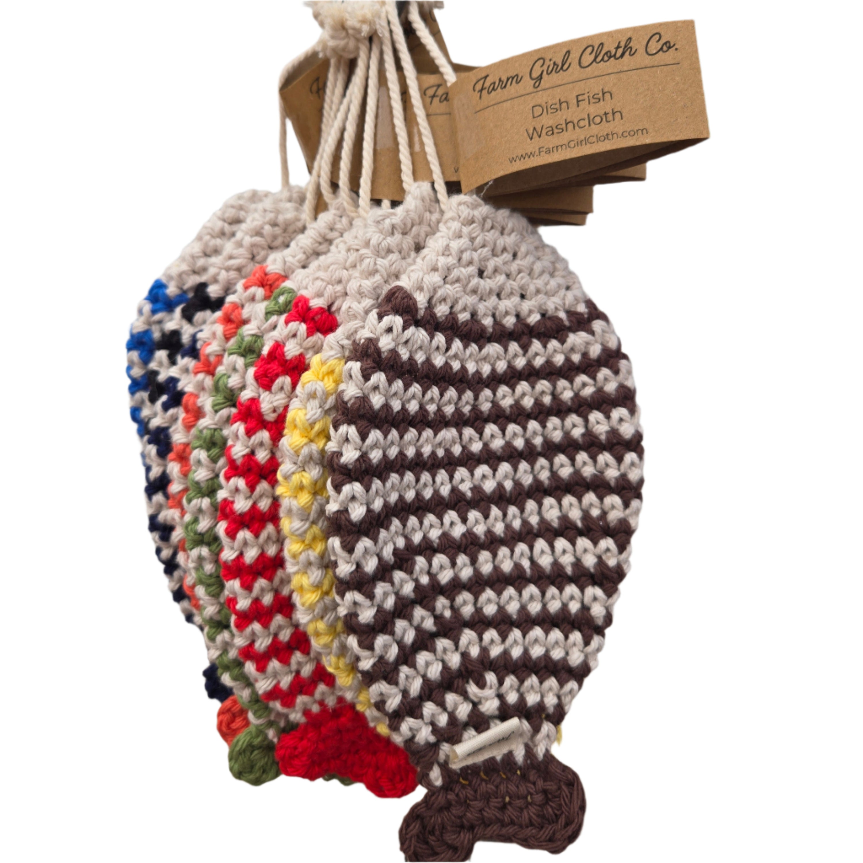 Dish Fish Washcloth Tawashi - Custom Order 2-4 weeks