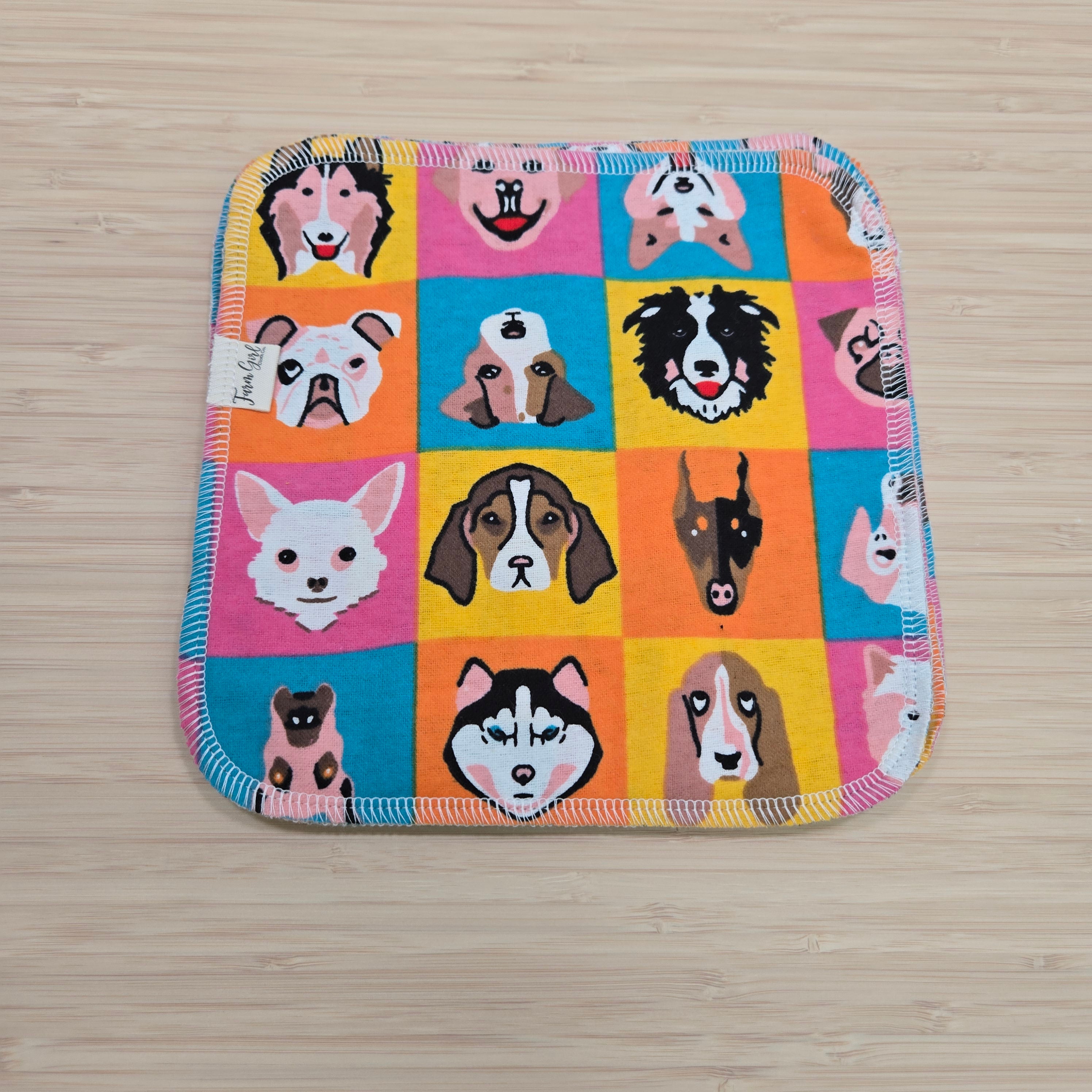 Cloth Napkins | Dog Faces