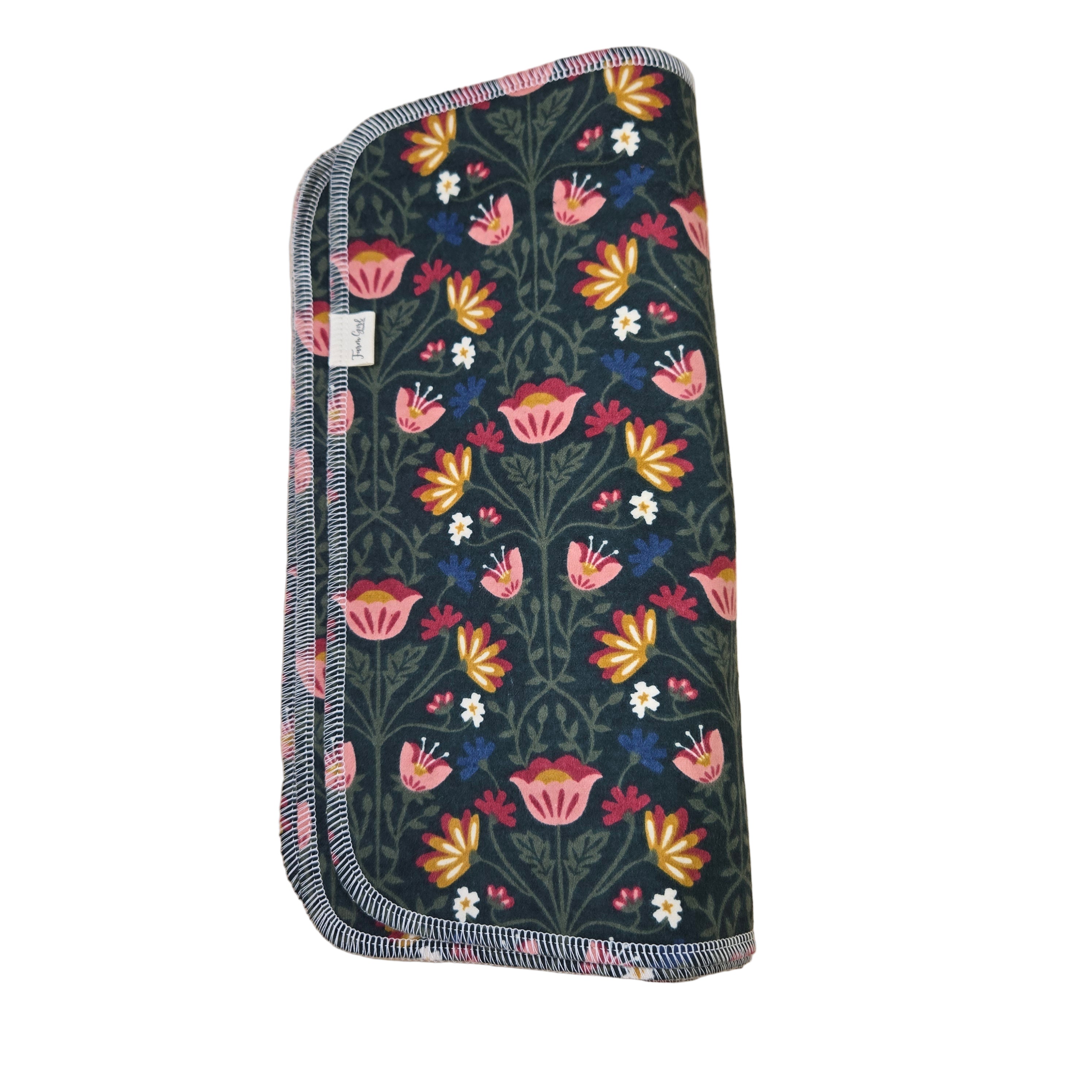 Paperless Reusable Towels | Floral and Stems